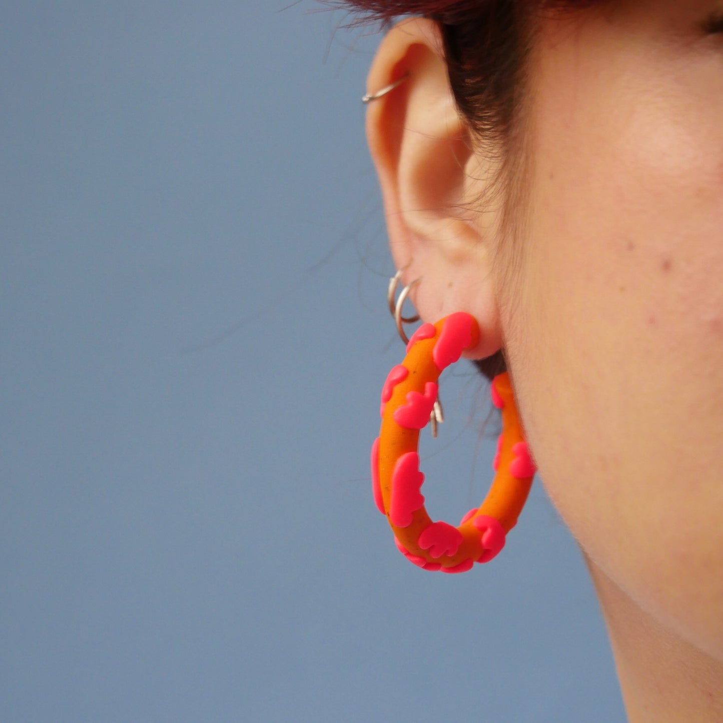 Boucles d'oreilles créoles - donuts | Collection Vickie