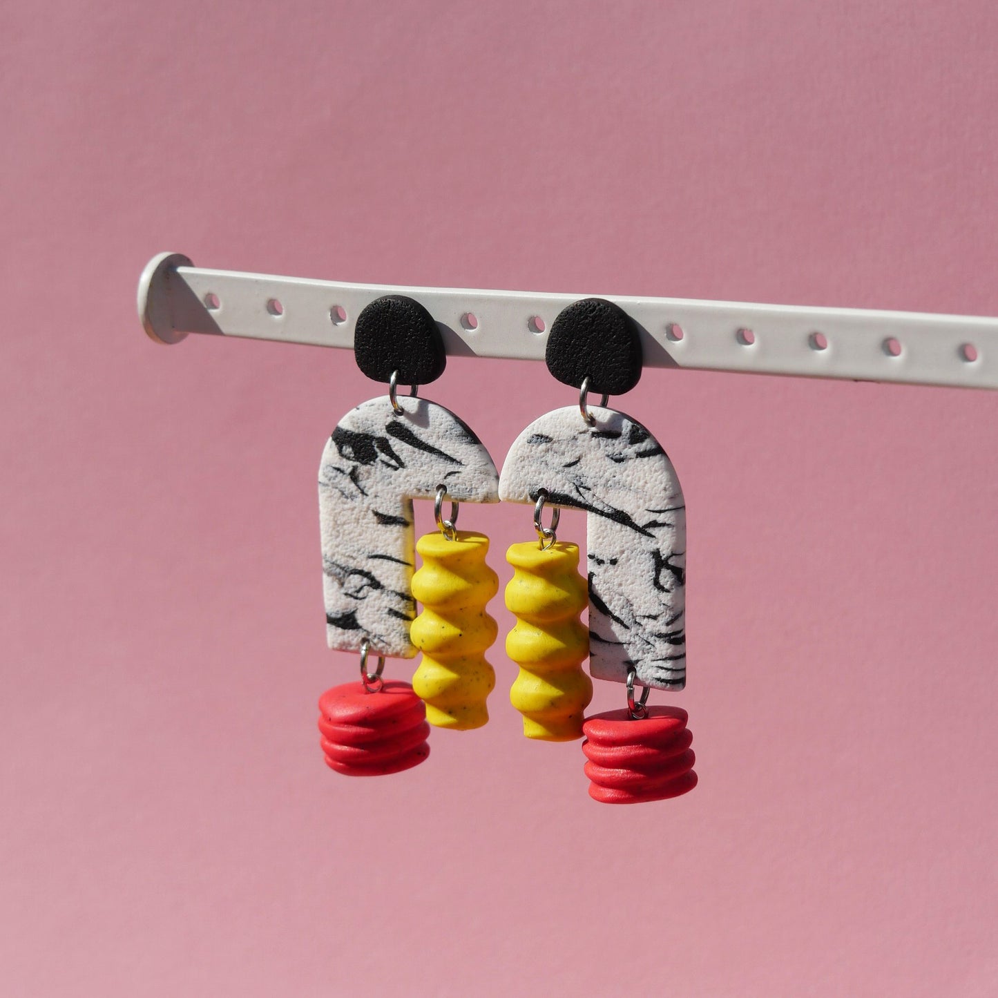 Boucles d'oreilles - Formes organiques IIV
