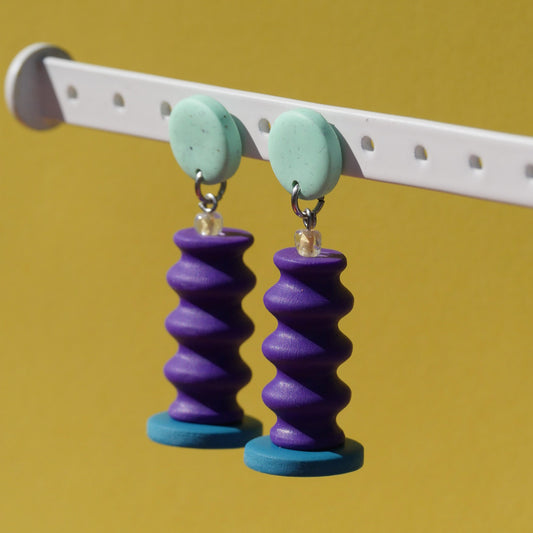 Boucles d'oreilles - Formes organiques IV Guillia SOLDES