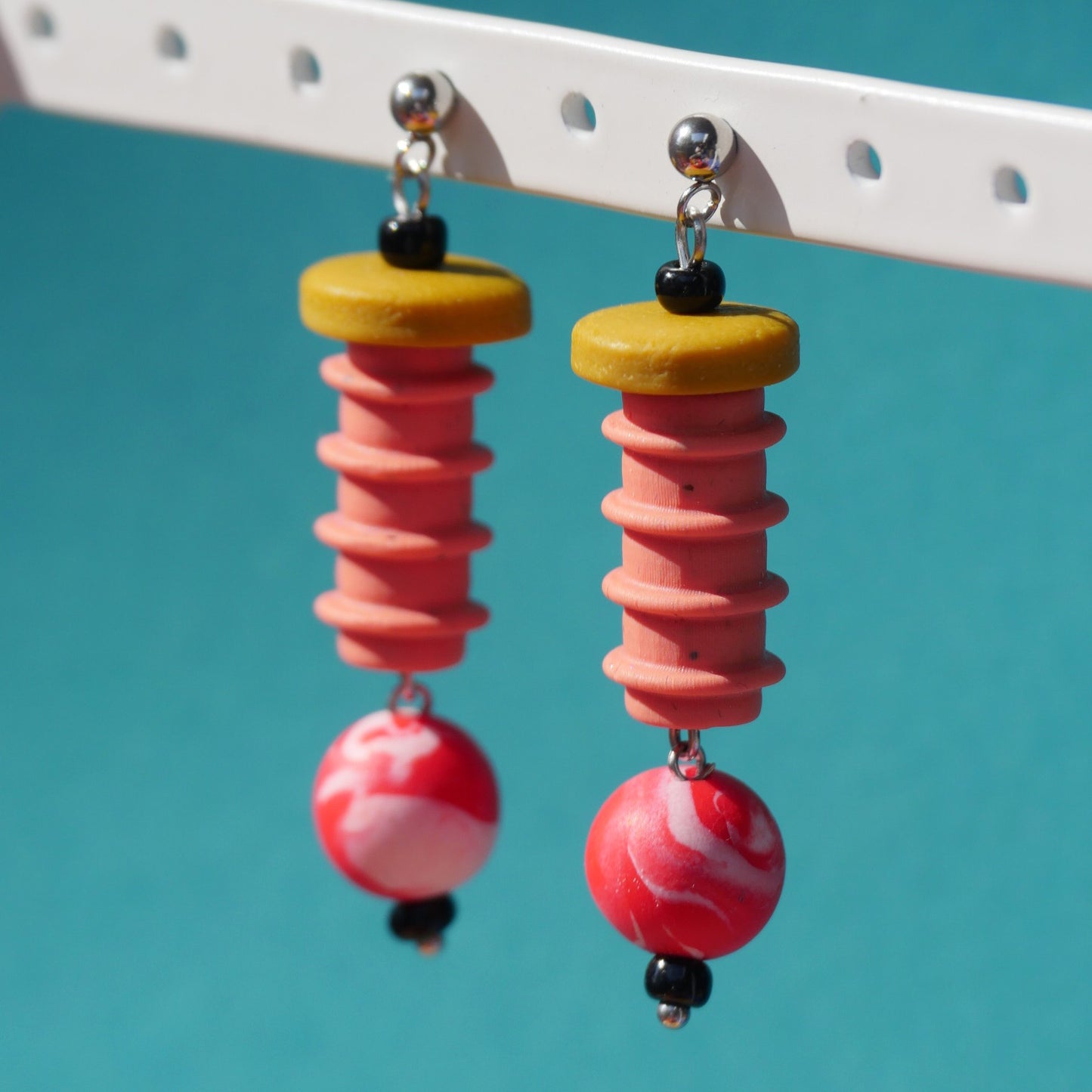 Boucles d'oreilles Guilia - Formes organiques V SOLDES