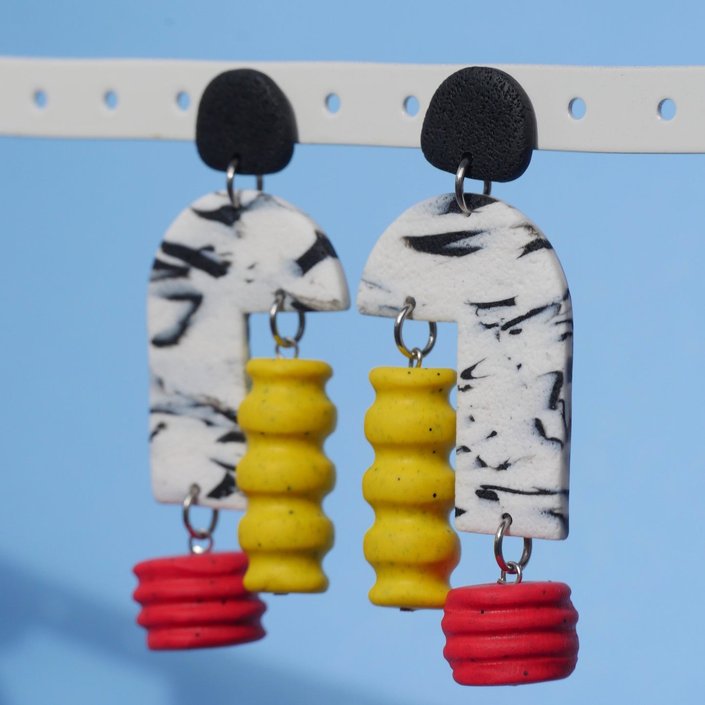 Boucles d'oreilles - Formes organiques IIV