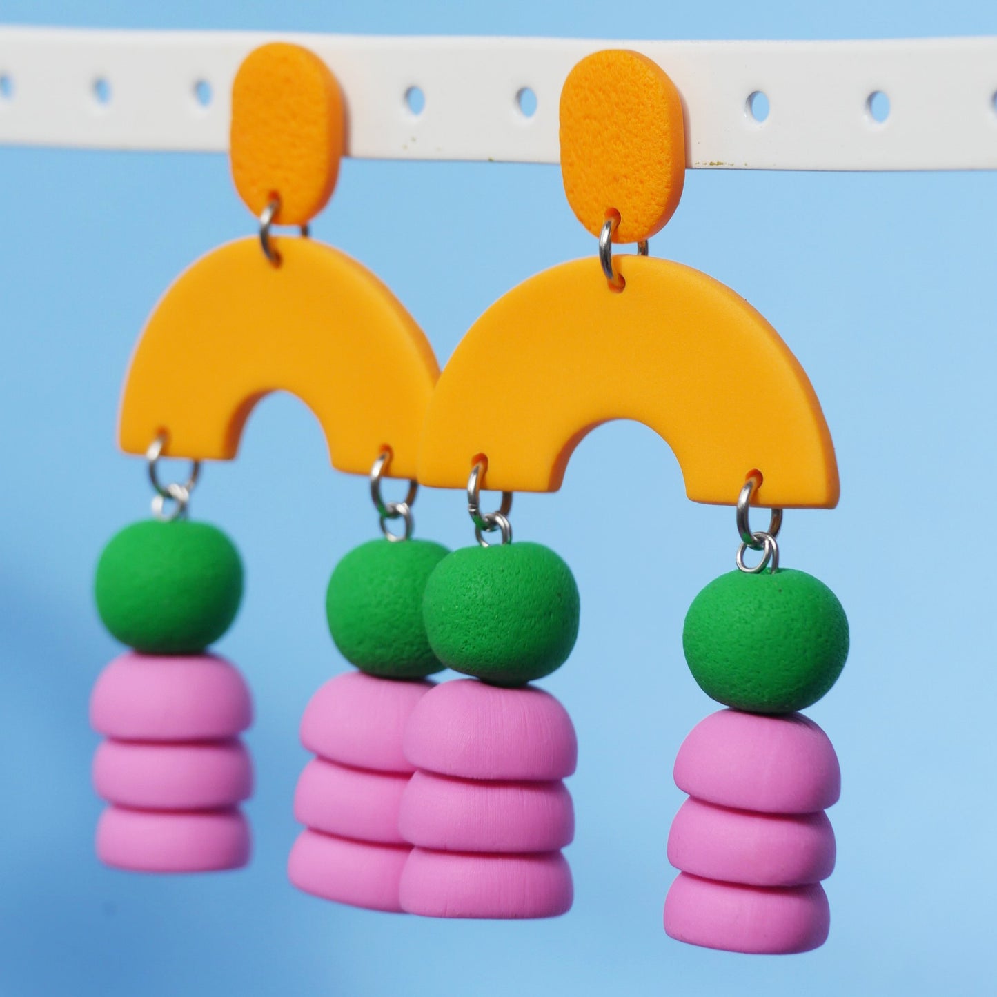 Boucles d'oreilles - Formes organiques IIIV