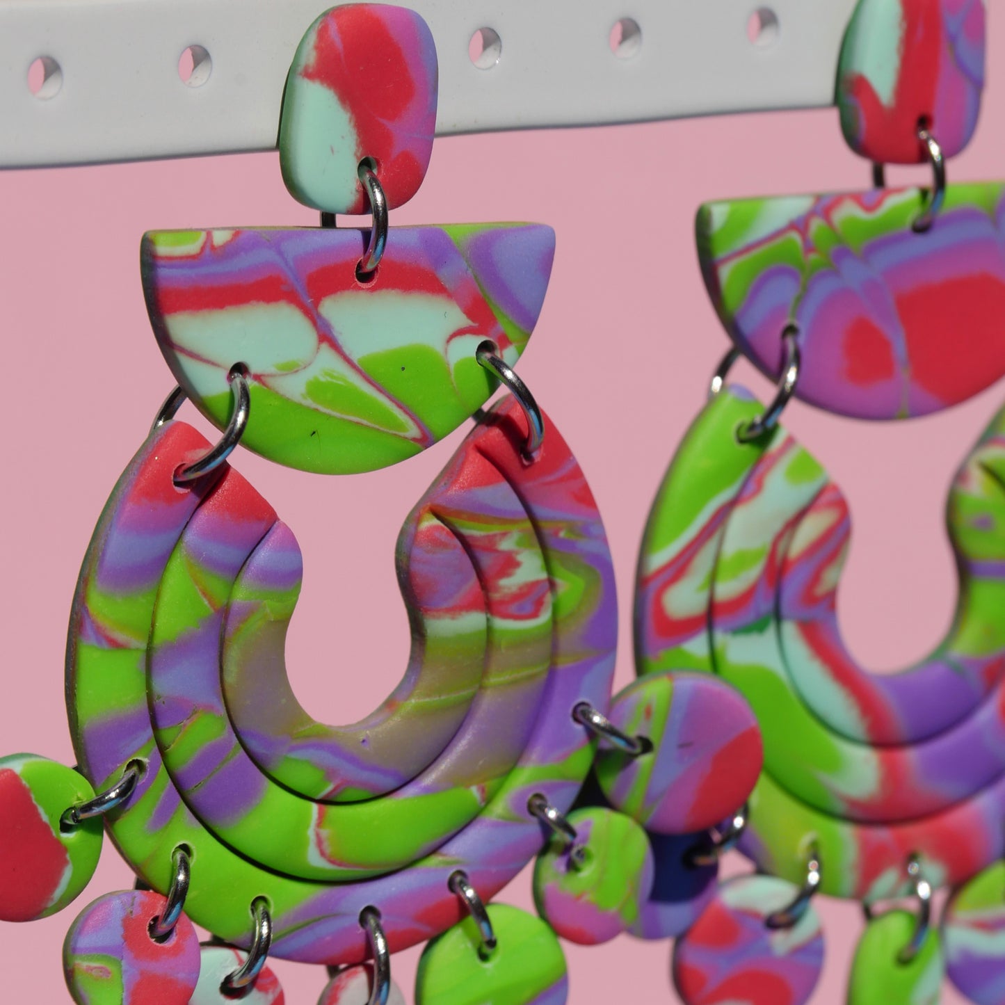 Boucles d'oreilles - Psychédéliques | Collection Doris SOLDES