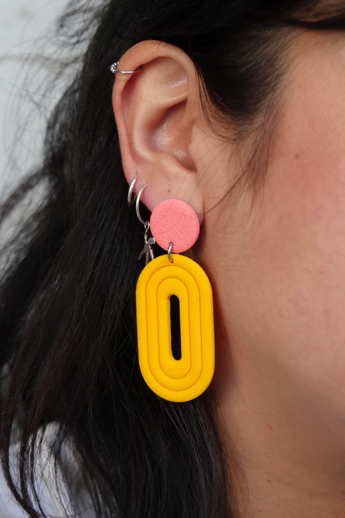 Boucles d'oreilles Bicolore - 5 coloris | SOLDES