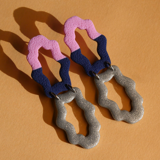 Boucles d'oreilles - Houx festif | Collection Gabie SOLDES