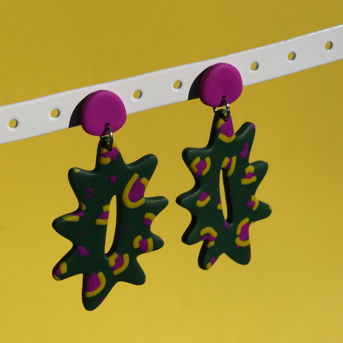 Boucles d'oreilles - Sapin coloré | SOLDES