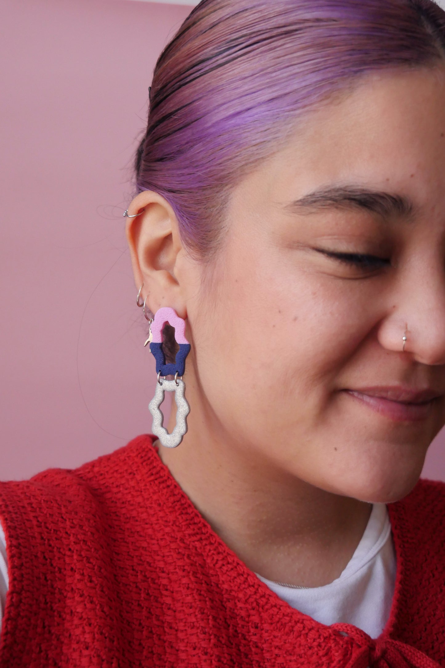 Boucles d'oreilles - Houx festif | Collection Gabie SOLDES