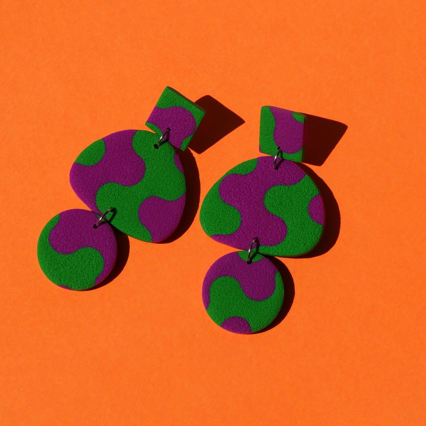 Boucles d'oreilles - Lava lampe | Collection Pam