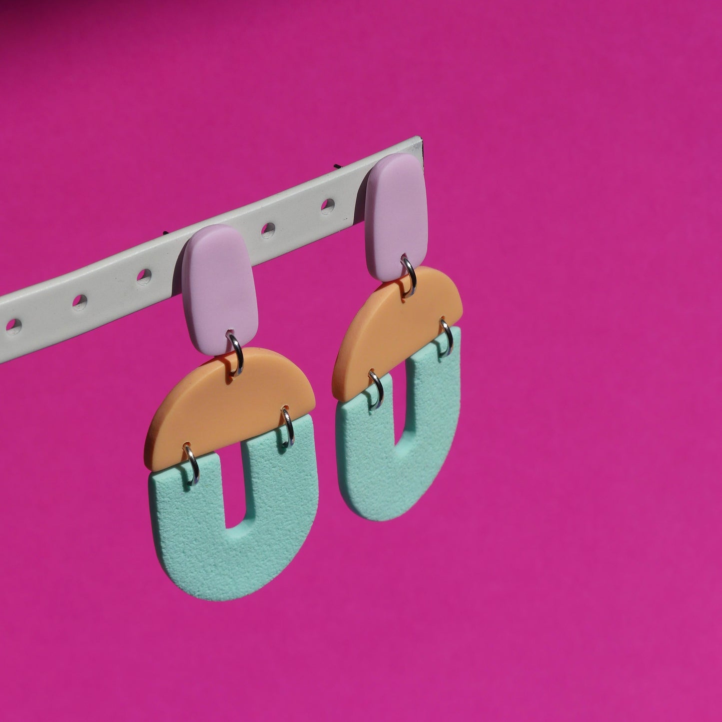 Boucles d'oreilles - Bonbon pastel | Collection Pam