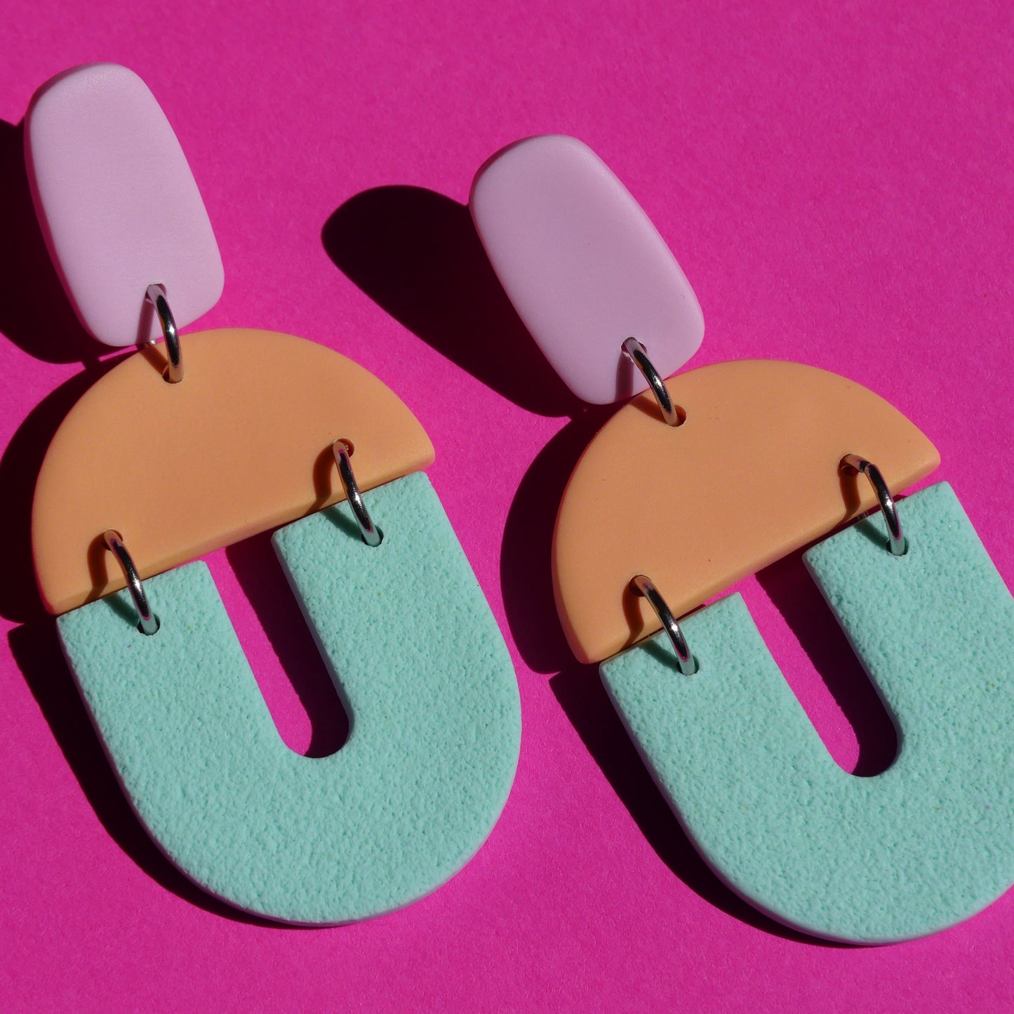 Boucles d'oreilles - Bonbon pastel | Collection Pam