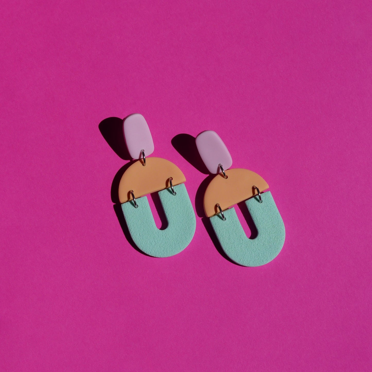 Boucles d'oreilles - Bonbon pastel | Collection Pam