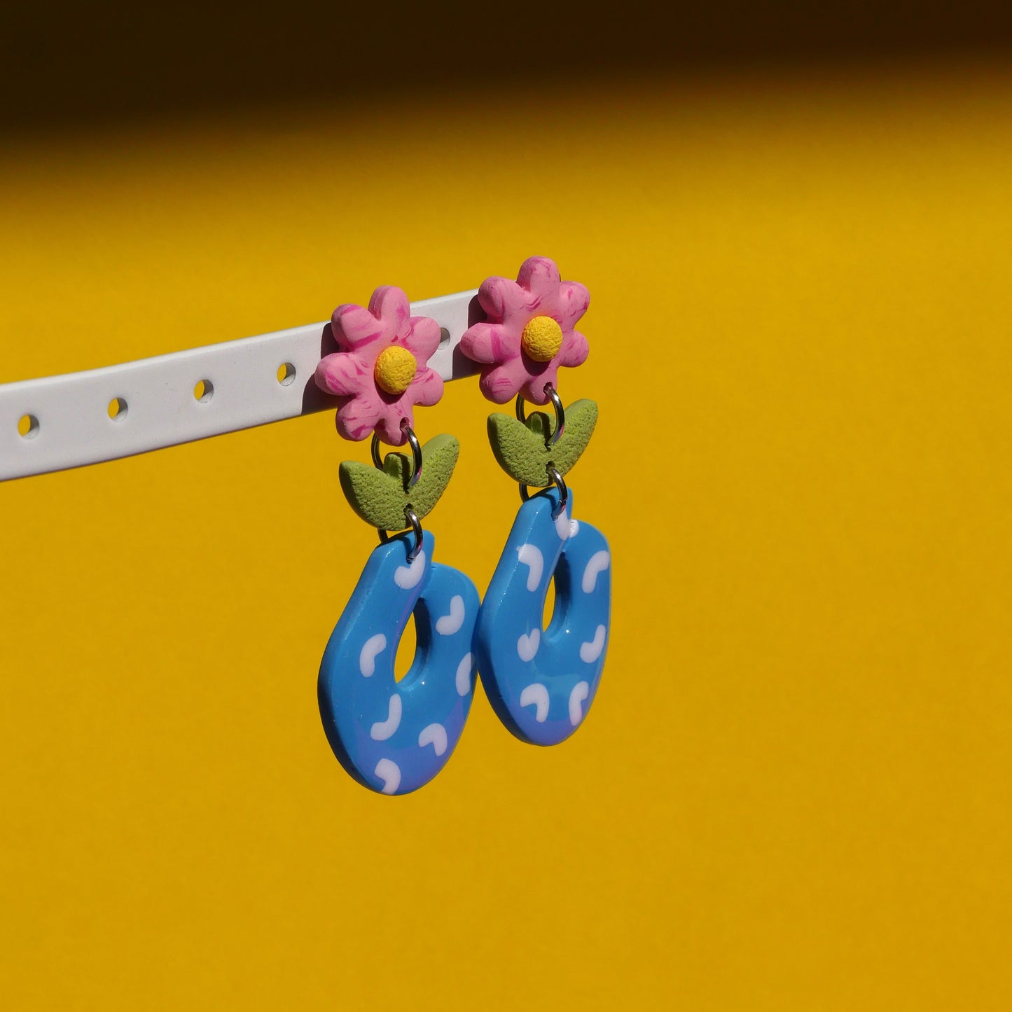 Boucles d'oreilles - Fleur & vase | Collection Pam