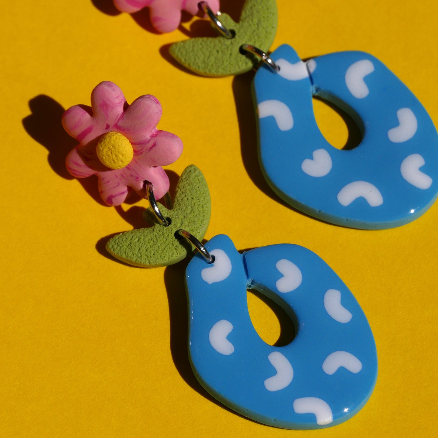 Boucles d'oreilles - Fleur & vase | Collection Pam