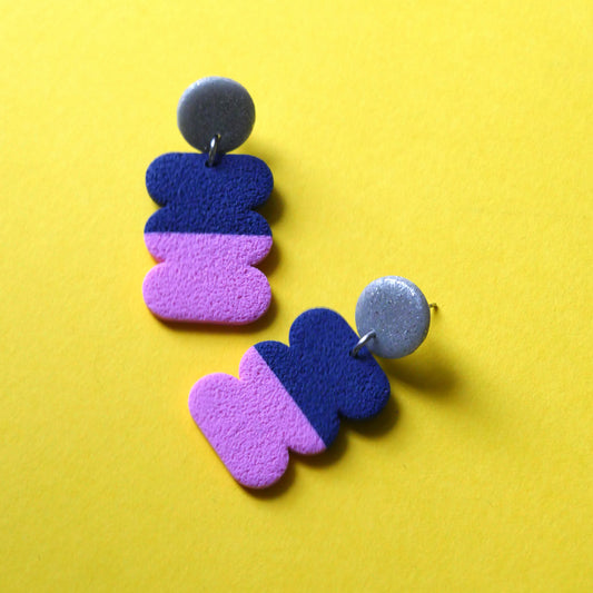 Boucles d'oreilles - Bi-color | SOLDES