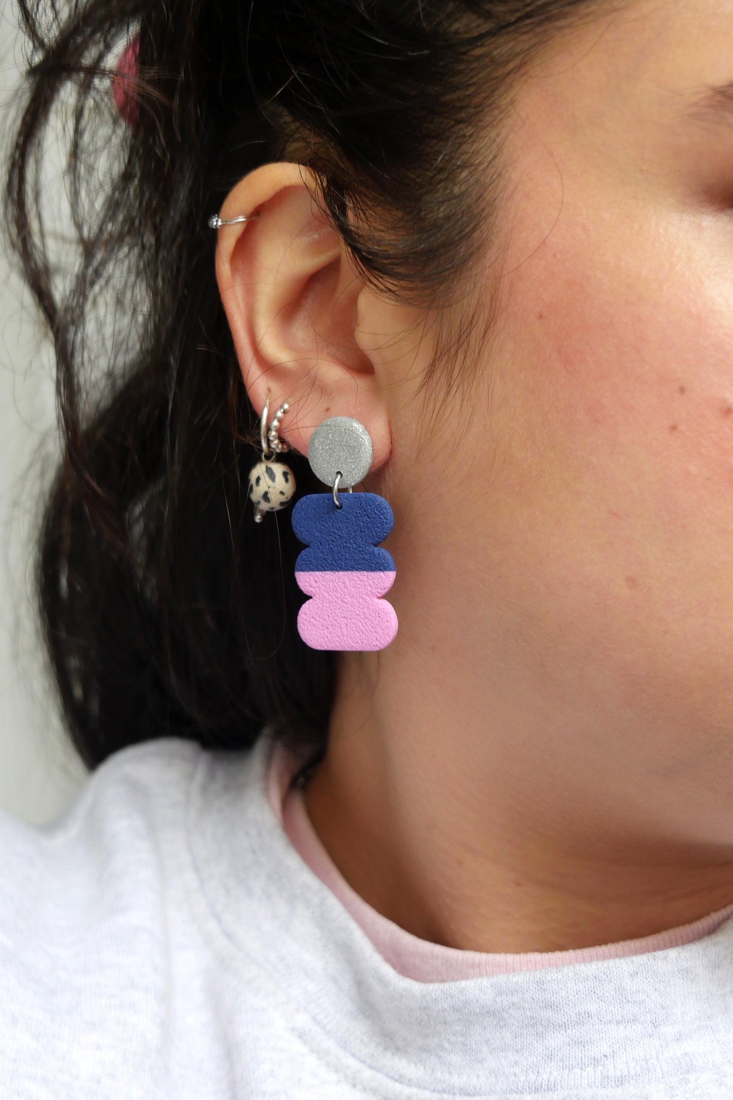 Boucles d'oreilles - Bi-color | SOLDES