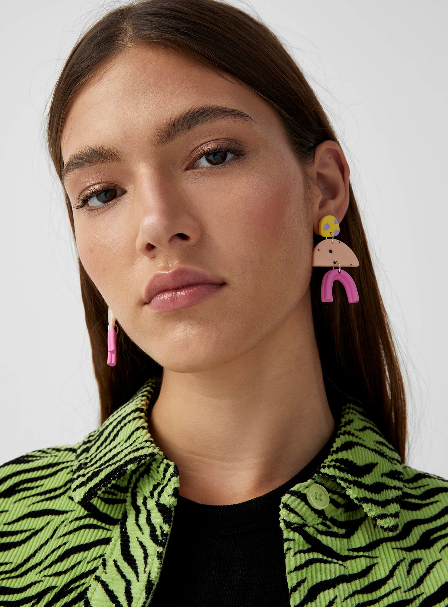 Boucles d'oreilles - Demi-lune | Collection Pam