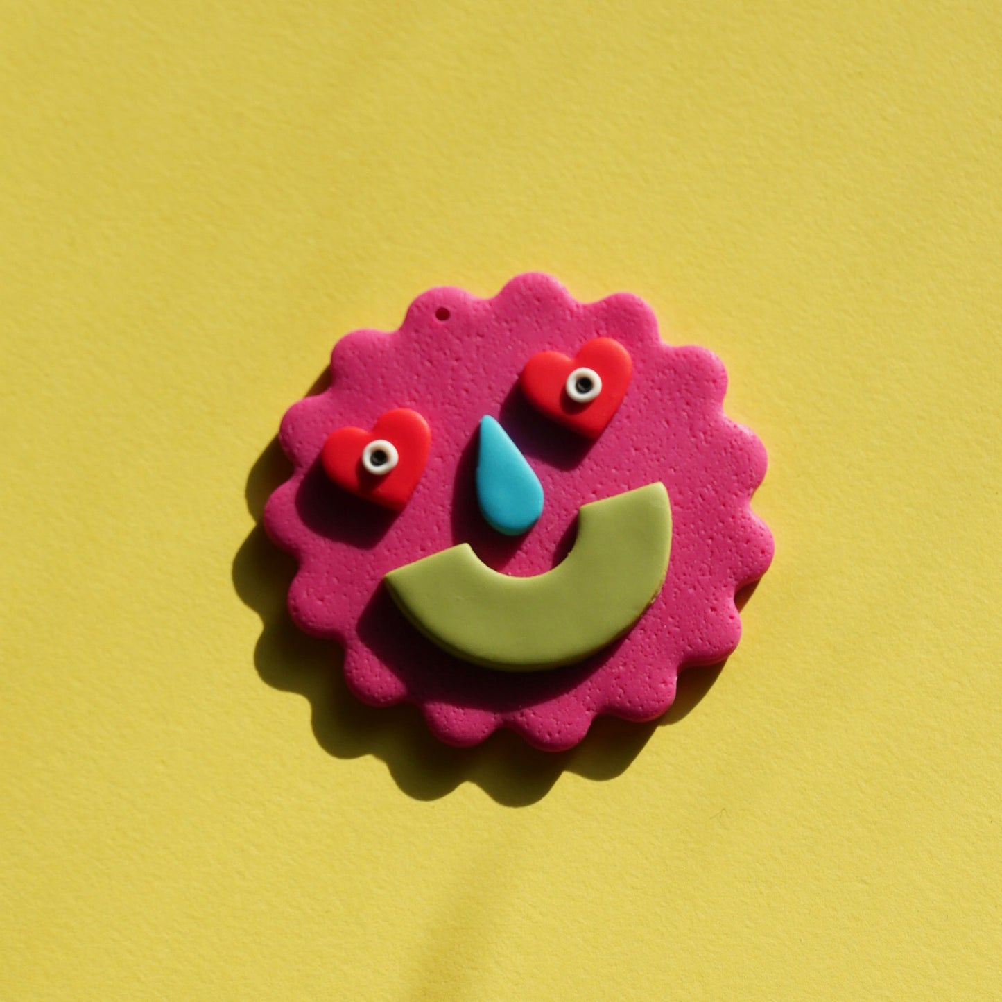 Ornements sapin lot de 3 | Bonhomme happy face