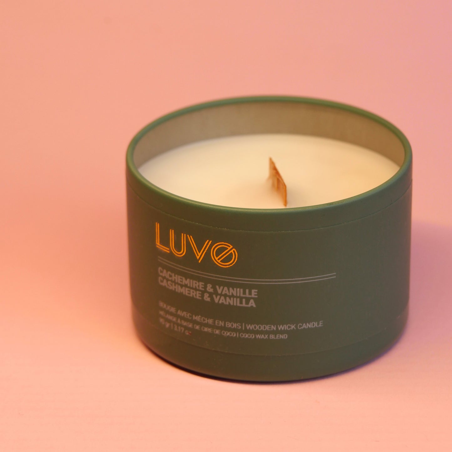 Bougie-bijoux Crocodile agile x LUVO – Cachemire & Vanille