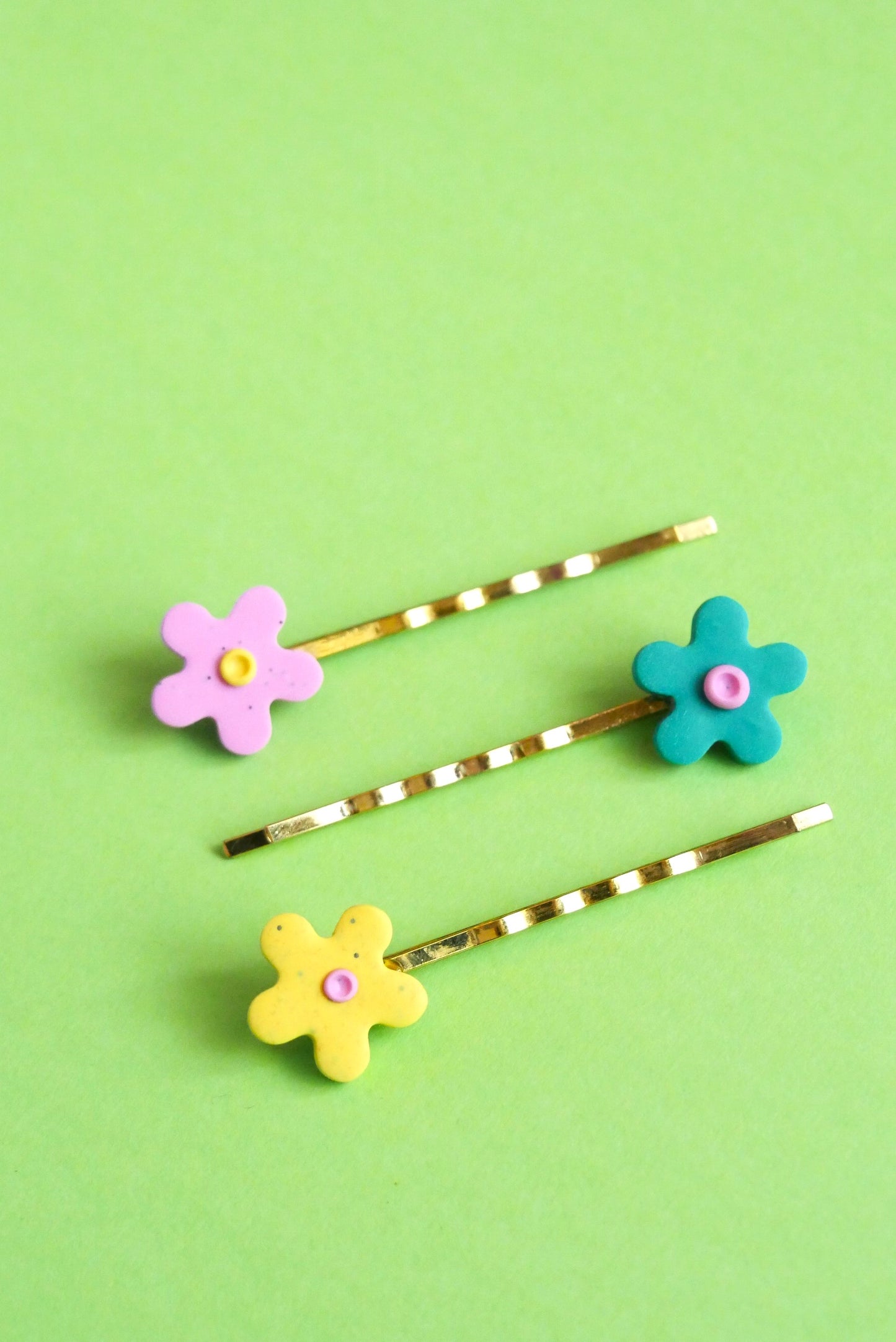 Barrette à fleur