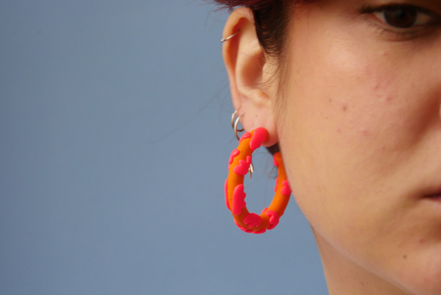 Boucles d'oreilles - Créoles donuts | SOLDES