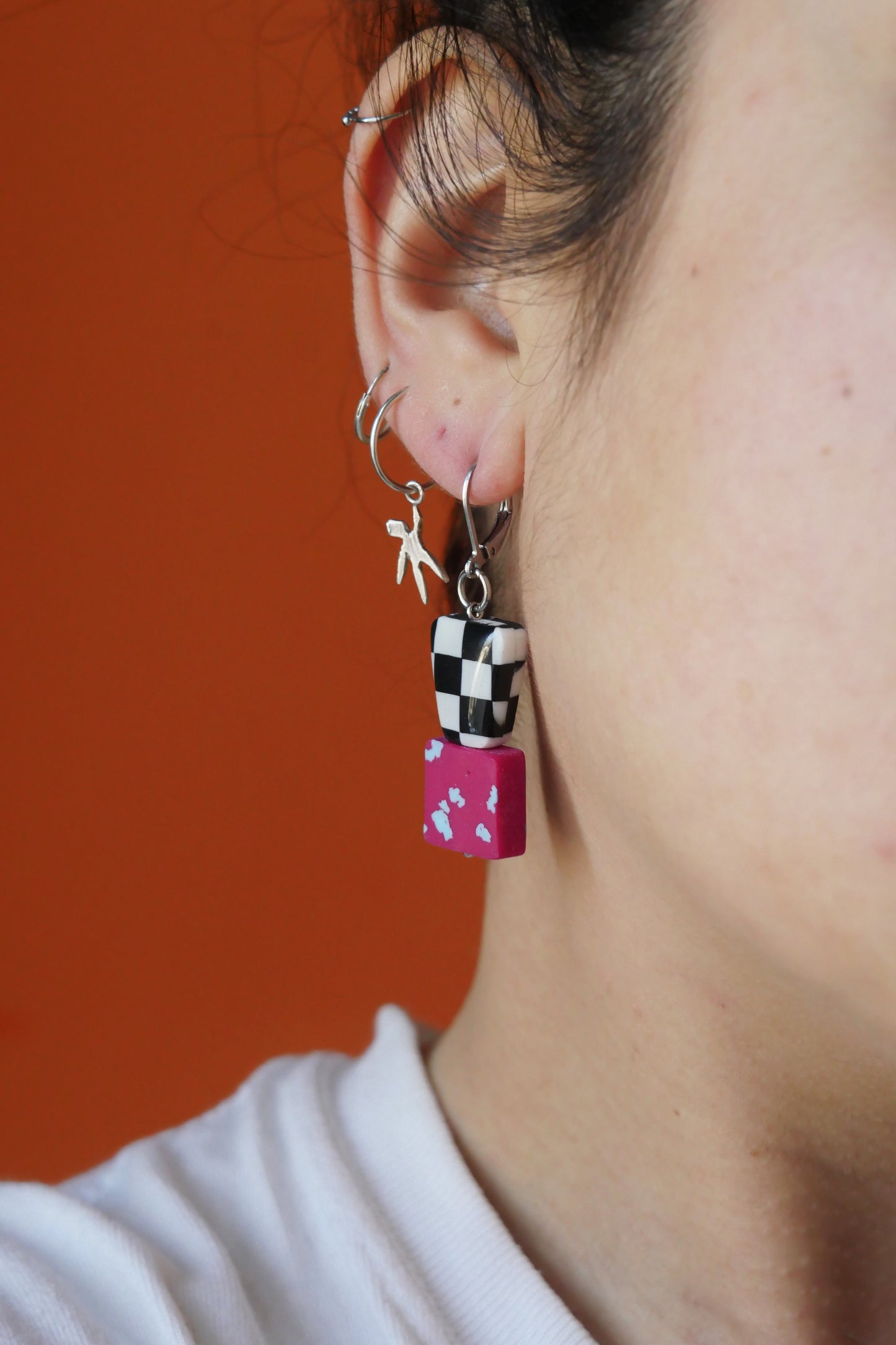 Boucles d'oreilles perles | Collection Unique