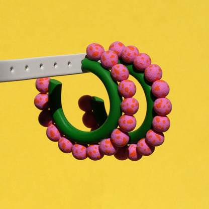 Earrings - Bubblegum Hoops | Doris Collection