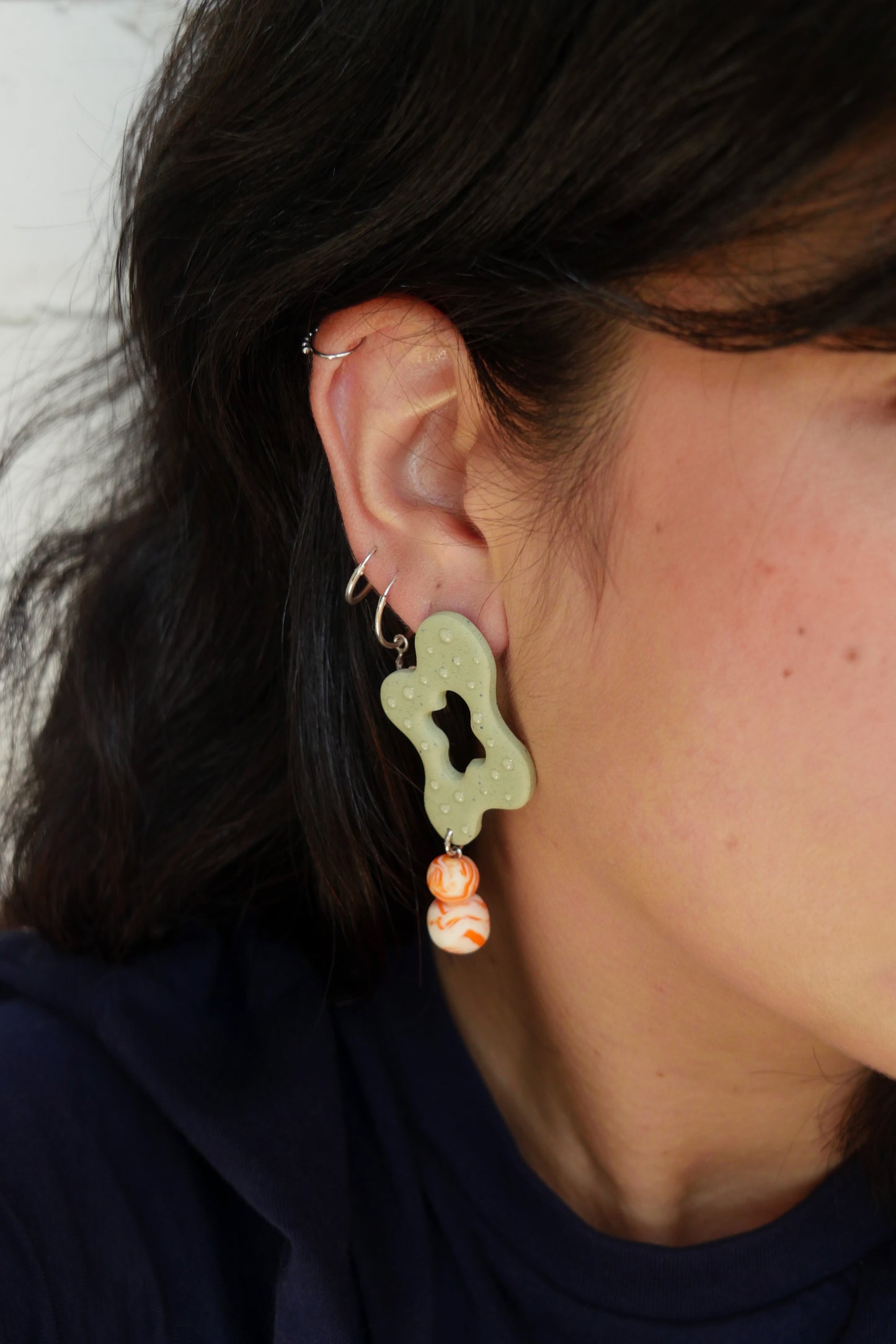 Earrings - Solar Drops &amp; Pearls | Doris Collection