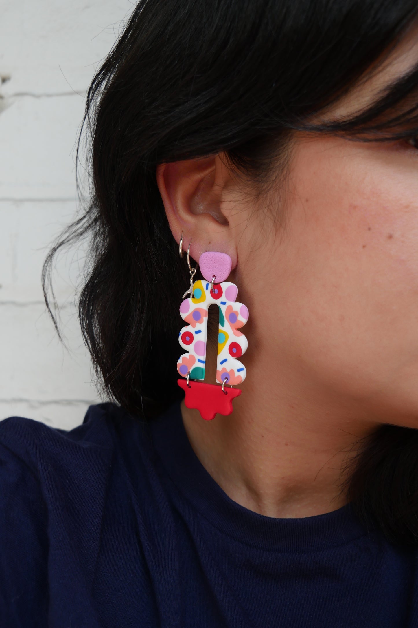 Boucles d'oreilles - Kaleidoscope festif | Collection Doris