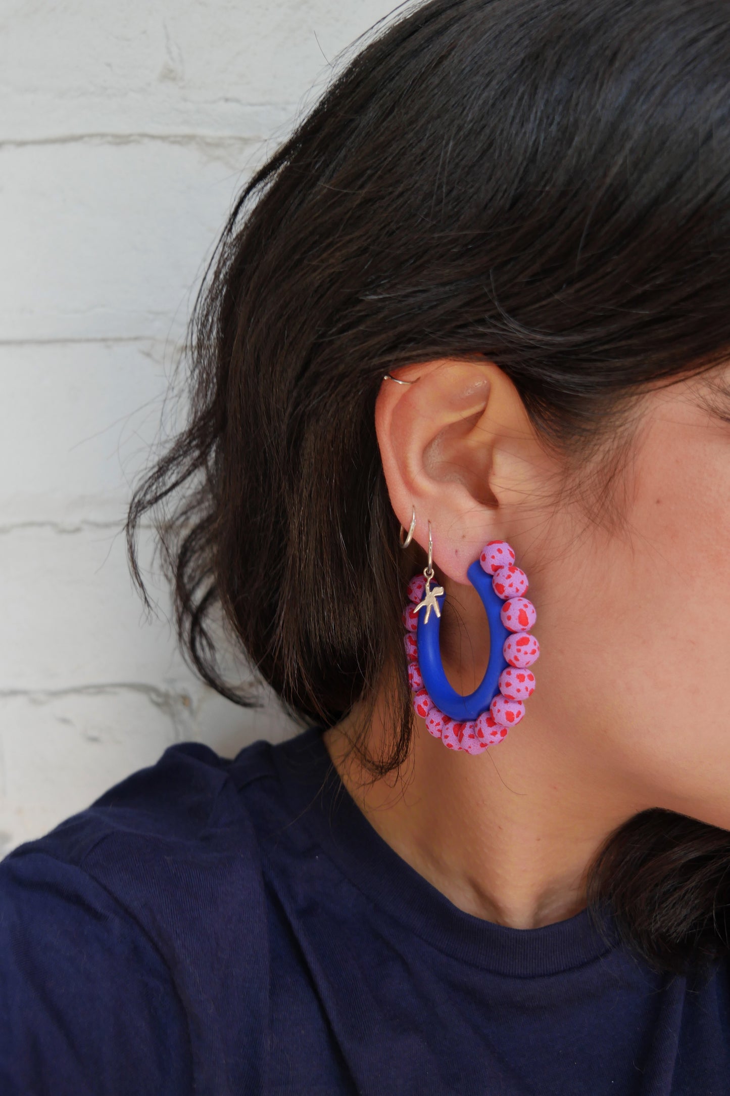 Earrings - Bubblegum Hoops | Doris Collection