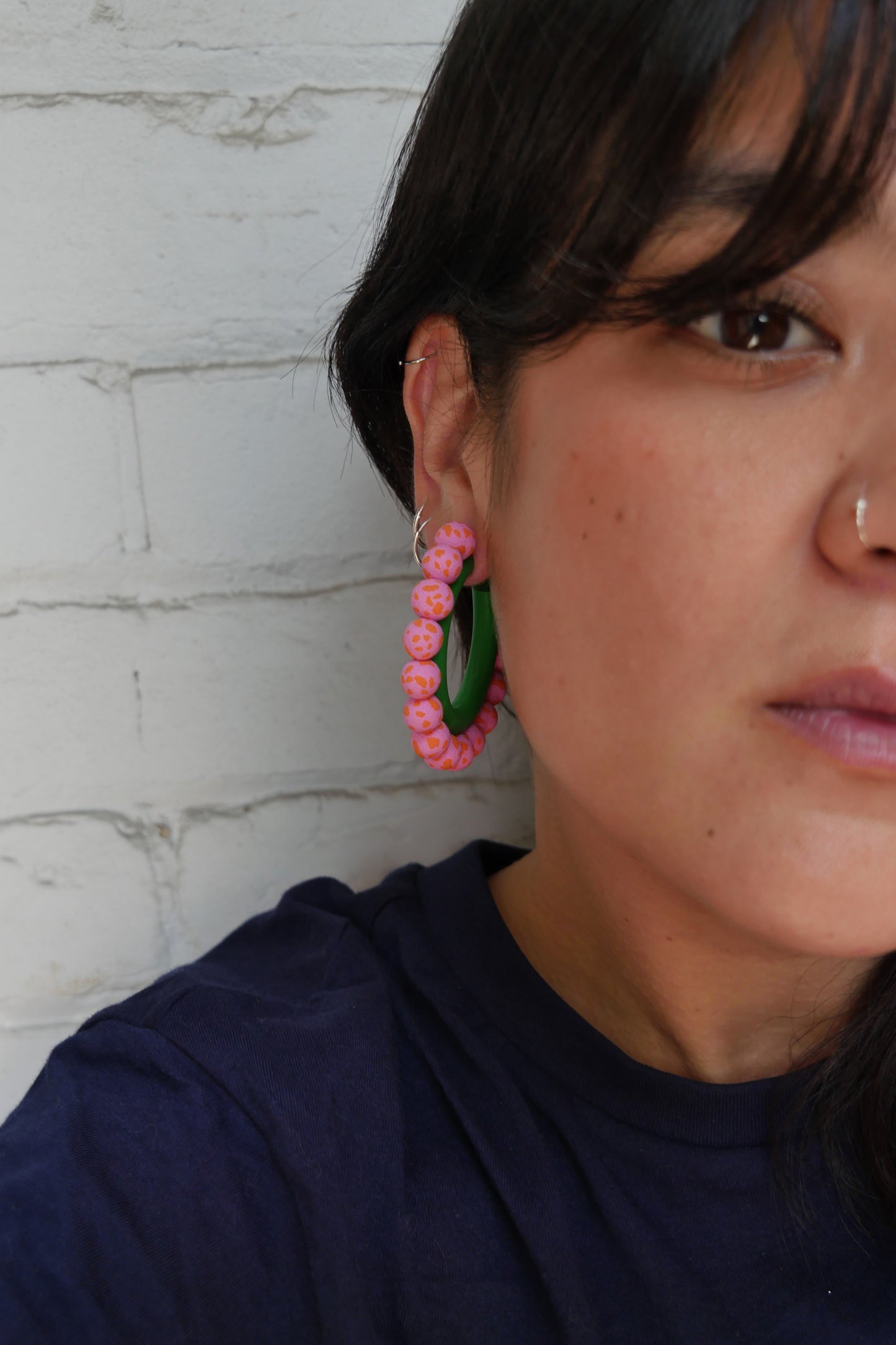 Earrings - Bubblegum Hoops | Doris Collection