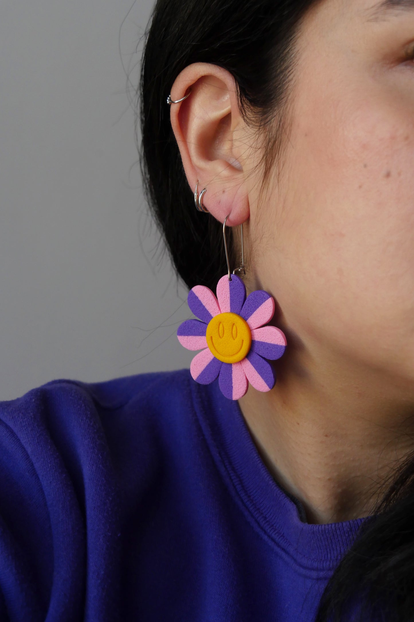 Earrings - Smiley Flowers | Unique Collection