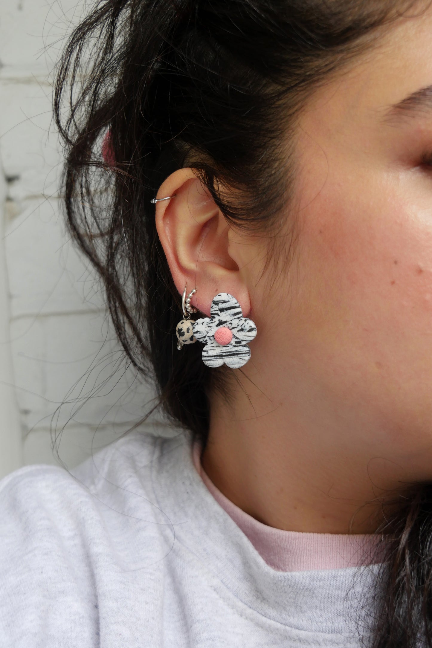 Boucles d'oreilles - Stud fleur | SOLDES
