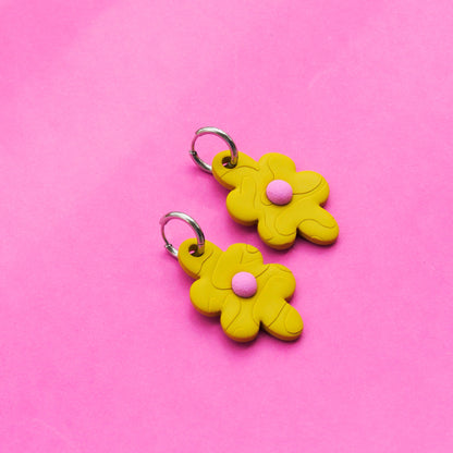 Boucles d'oreilles Créole fleurs | Collection Cléo