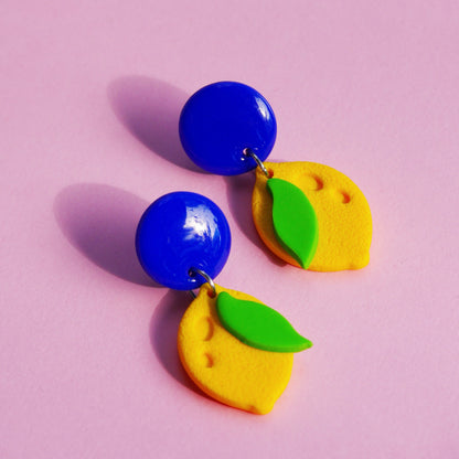 Boucles d'oreilles Citron | Collection Cléo