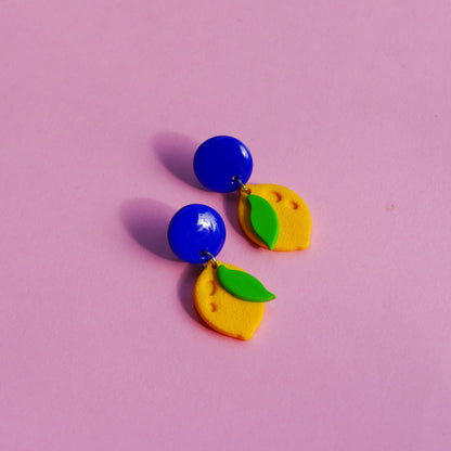 Boucles d'oreilles Citron | Collection Cléo