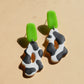 Boucles d'oreilles - fleurs vache | Collection Vickie (plusieurs coloris dispo)